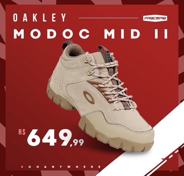 Tênis Oakley Modoc Mid II