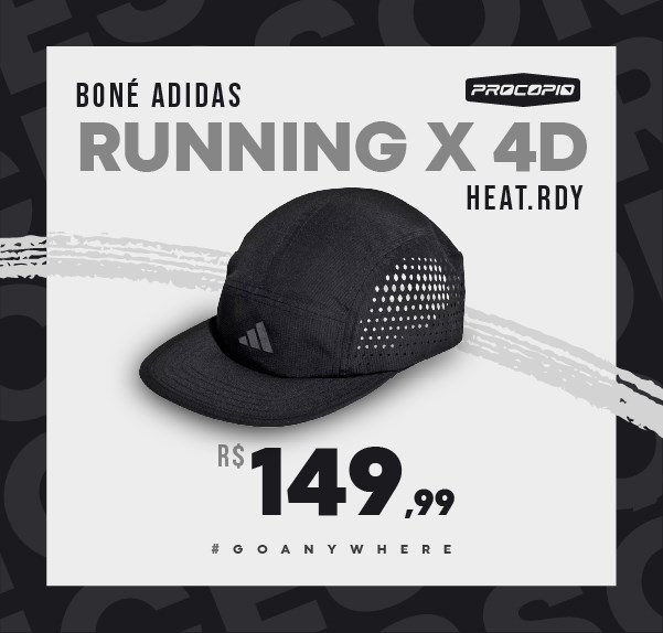 Boné adidas Running X 4D Heat.Rdy