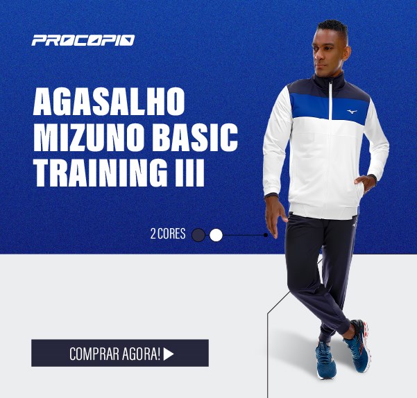 Agasalho Mizuno Basic Training III