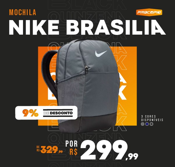 Mochila Nike Brasilia Média 9.5