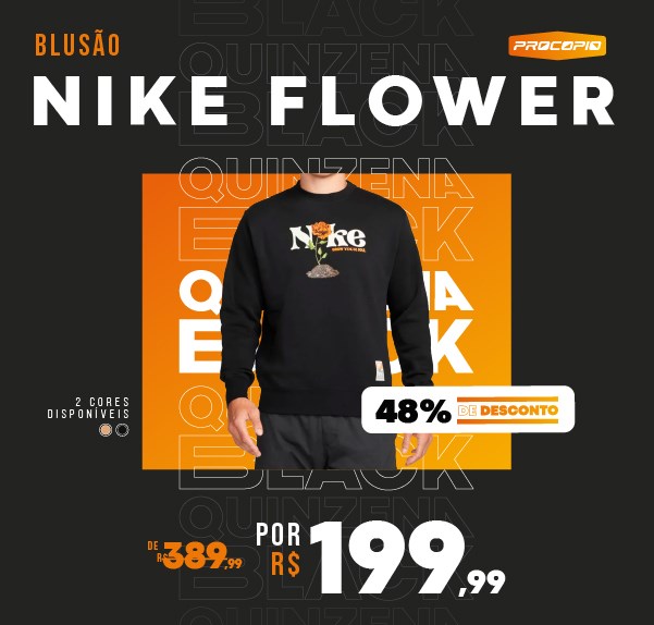 Blusão Nike Flower Sportswear