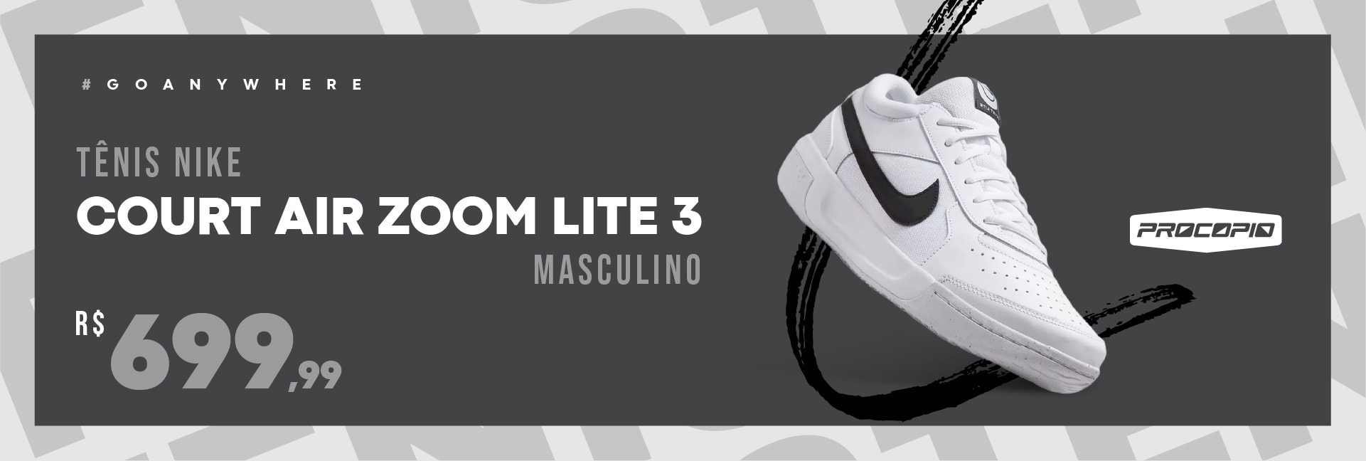 Tênis NikeCourt Air Zoom Lite 3