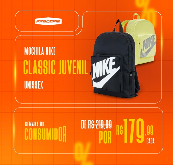 Mochila Nike Classic Juvenil
