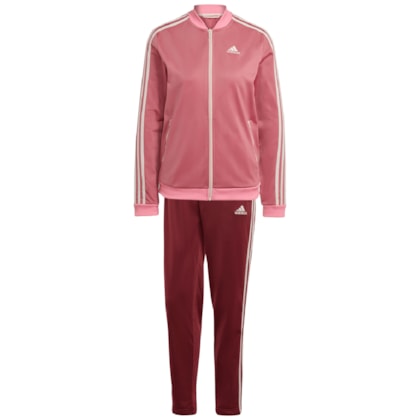 Agasalho adidas Essentials 3 Listras Feminino