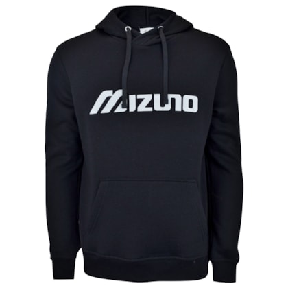 Blusão Mizuno Casual Moletom Soft New com Capuz Masculino