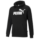 Blusão Puma Moletom Essentials  Logo com Capuz Masculino