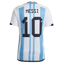 Camisa adidas Argentina I Copa 2022 Qatar Masculino (Nº 10 MESSI)