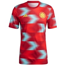 Camisa adidas Colômbia Pré-Jogo Copa 2022 Qatar Masculino
