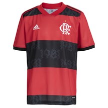 Camisa adidas CR Flamengo I 2021/22 Infantil