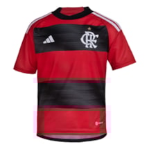 Camisa adidas CR Flamengo I 2023 Infantil
