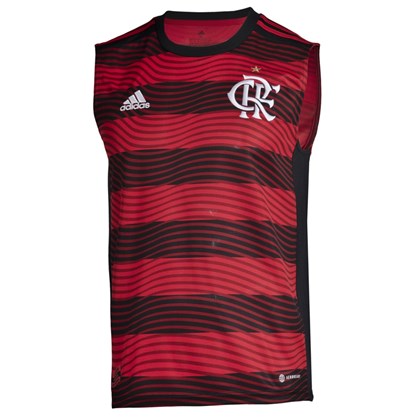  Camisa adidas CR Flamengo I sem Manga 22/23 Masculino