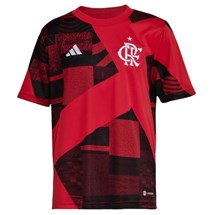 Camisa adidas CR Flamengo Pré-Jogo Infantil