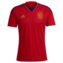 Camisa adidas Espanha I Copa 2022 Qatar Masculino