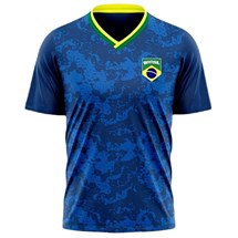 Camisa Braziline Brasil Torcedor Copa 2022 Qatar Masculino