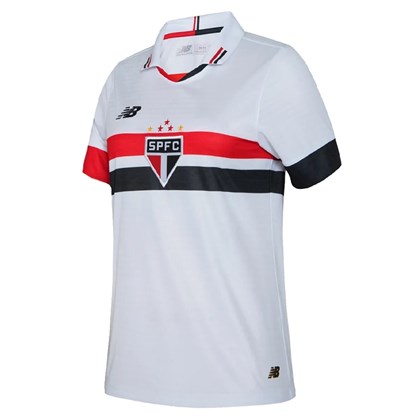 Camisa New Balance São Paulo FC I 2024 Torcedora Feminino