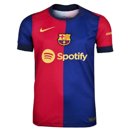 Camisa Nike Barcelona I 2024/25 Torcedor Pro Juvenil