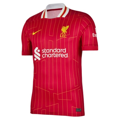 Camisa Nike Liverpool I 2024/25 Torcedor Pro Masculino