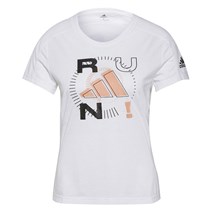 Camiseta adidas Camiseta Run Logo Feminino