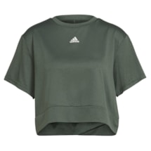 Camiseta adidas Cropped Studio Feminino