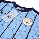 Camiseta Balboa Manchester City Blues Dry Fit Juvenil