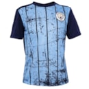 Camiseta Balboa Manchester City Blues Dry Fit Juvenil