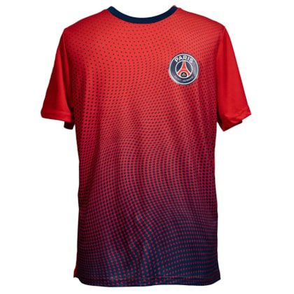 Camiseta Braziline Paris Saint Germain Rouge Juvenil