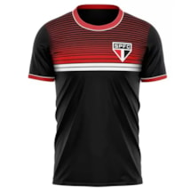 Camiseta Braziline São Paulo FC Patch Masculino