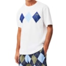 Camiseta Lacoste Argyle Cotton Masculino