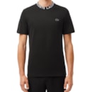 Camiseta Lacoste Stripes Logo Masculino