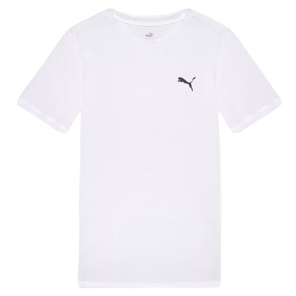 Camiseta Puma Active Small Logo White Juvenil