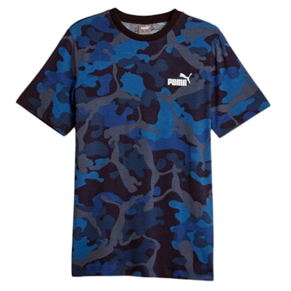 Camiseta Puma Ess+ Camo AOP Masculino