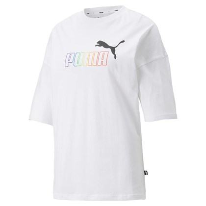 Camiseta Puma Essentials Plus Rainbow Feminino