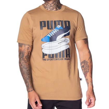 Camiseta Puma Graphics Sneakers Masculino