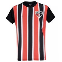 Camiseta SPR São Paulo Stripes Juvenil