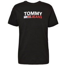 Camiseta Tommy Jeans Logo Frontal Masculino