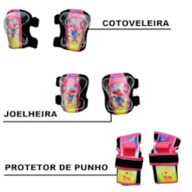 Kit de Proteção Ricbrinc Trolls Pro Mesh 