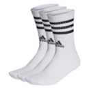 Meia adidas 3-Stripes Pack com 3 Pares Masculino