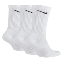 Meia Nike Cushion Cano Alto Com 3 Pares Masculino