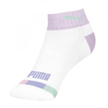 Meia Puma Juvenil Cano Baixo New com 3 Pares - 29 ao 34