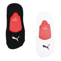 Meia Puma Super Invisivel Kit com 2 pares Feminino