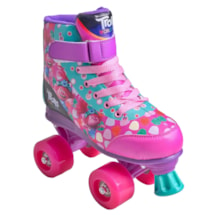 Patins Ricbrinc Quad Trolls Candy World Tour Infantil