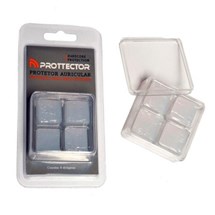 Protetor Auricular Silicone Prottector com 4 peças