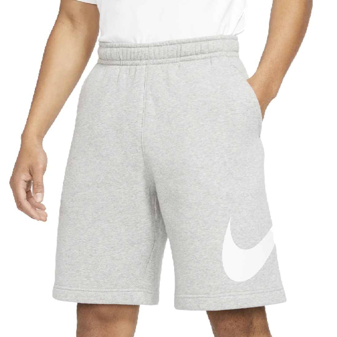 Mens grey best sale shorts nike