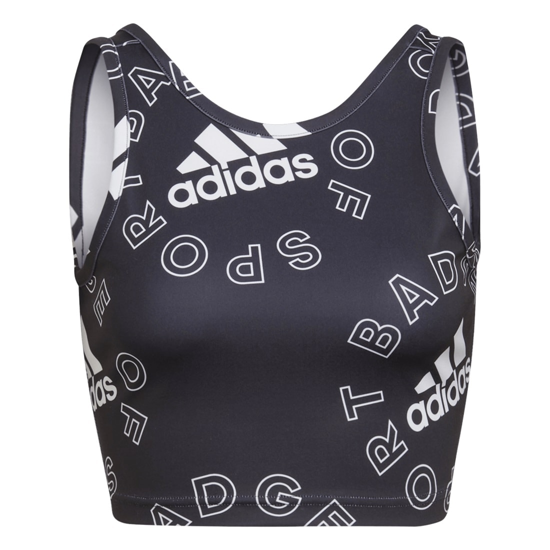 cropped adidas estampado